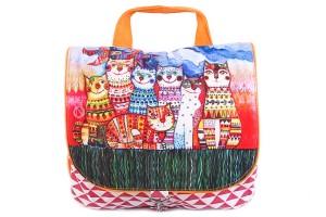 Индийский рюкзак из хлопка с декоративной отделкой #GАВ913А