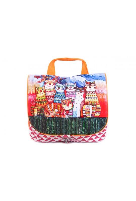 Индийская сумка-рюкзак хлопок с декоративной отделкой #GАВ913А