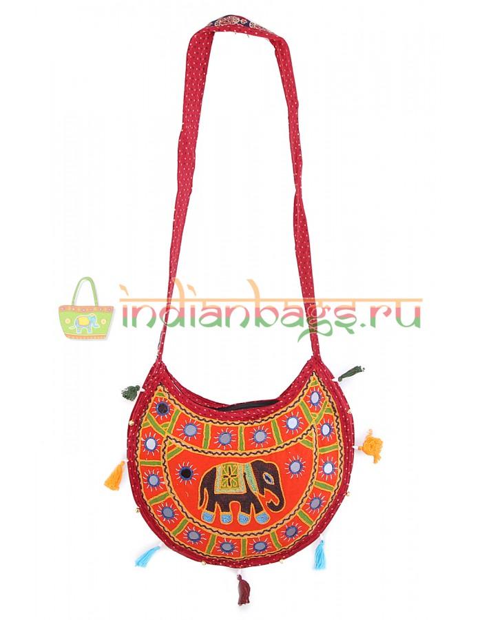 Купить женскую индийскую этно сумку #619/1 в интернет-магазине индийских сумок «IndianBags.ru»