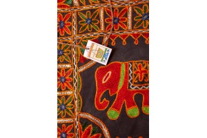 Наплечная индийская сумка со слоном 769