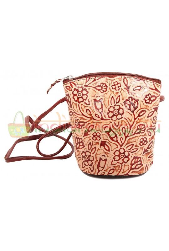 Индийская сумка из натуральной кожи #1830/2