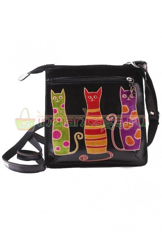 Индийская сумка из натуральной кожи #1766/3