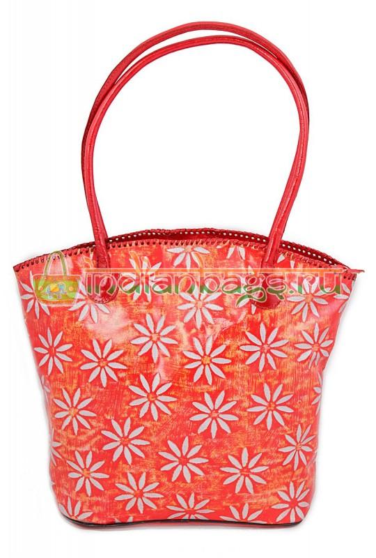 Индийская сумка из натуральной кожи #1166/2