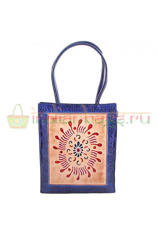 Индийская сумка из натуральной кожи #1603/1