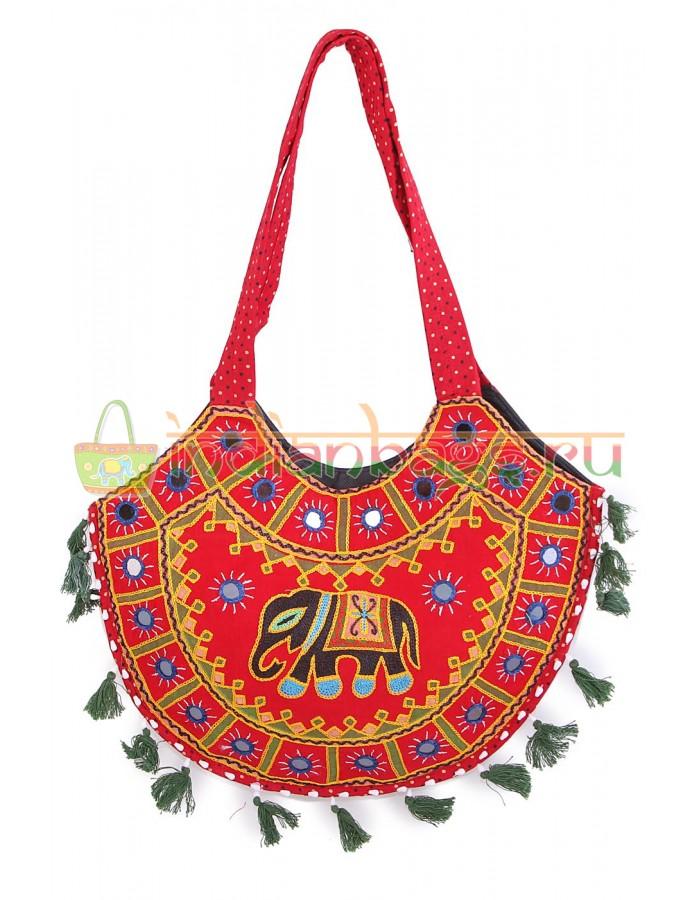 Купить индийскую этно сумку ручной работы #628/4 в интернет-магазине индийских сумок «IndianBags.ru»