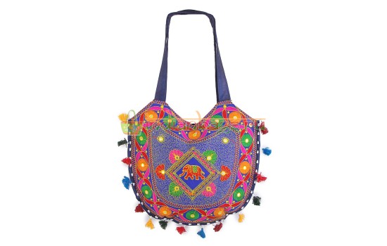 Индийская хлопковая этно сумка #625/1