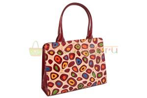 Купить женскую индийскую сумку из натуральной кожи #1847/2 в интернет-магазине индийских сумок «IndianBags.ru»