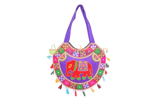 Индийская хлопковая этно сумка #618/3