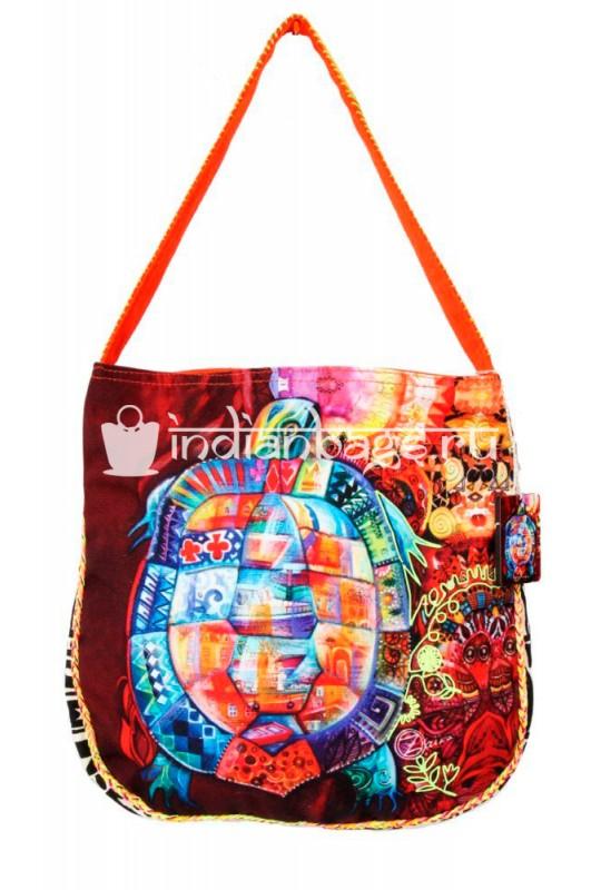 Индийская текстильная сумка #АВ120