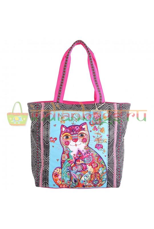 Индийская текстильная сумка #АВ4462