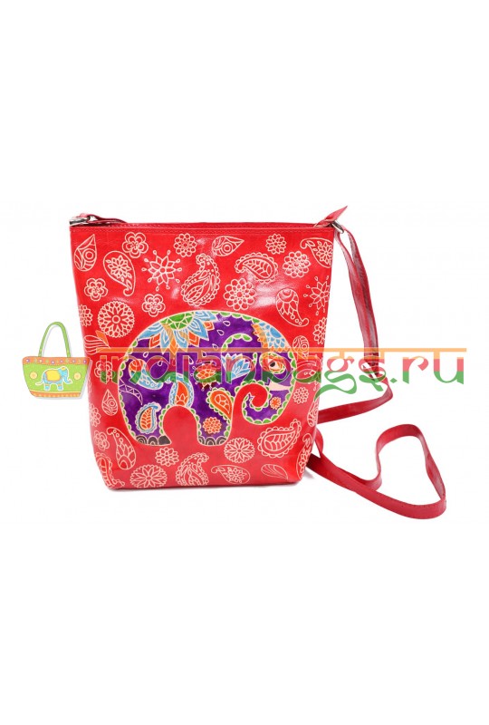 Индийская сумка из натуральной кожи #1354/1