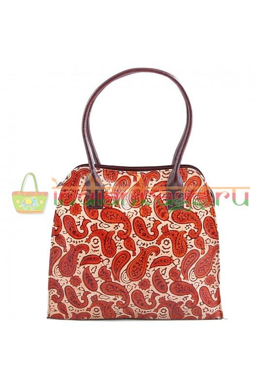 Индийская сумка из натуральной кожи #1832/3