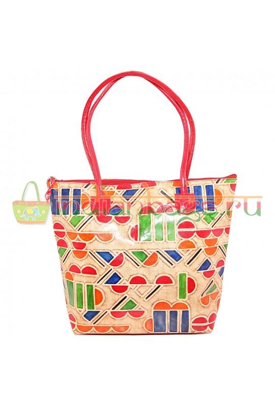 Индийская сумка из натуральной кожи #1761/2